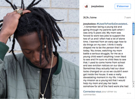 Joey Bada$$ – Devastated (Vidéo) jb_insta