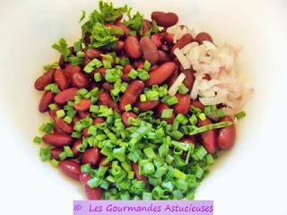 Salade de Haricots rouges (Vegan)