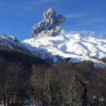 Eruption du volcan chilien Nevados de Chillán (3212m)