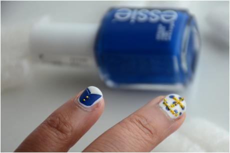 TUTO NAIL ART  – Marinière Chic :