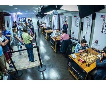 La ronde 9 de la Sinquefield Cup avec MVL