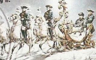 Les moyens de transport du Roi Louis II de Bavière: à pied, à cheval et en voiture...