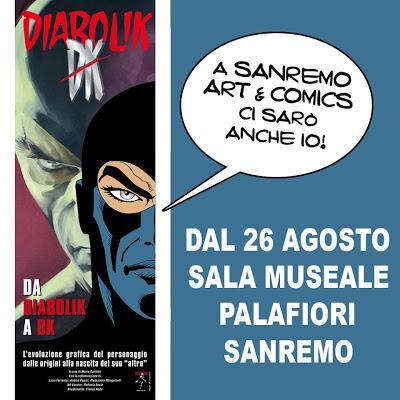 SANREMO ART & COMICS : DU 9 AU 11 SEPTEMBRE RENDEZ-VOUS EN ITALIE
