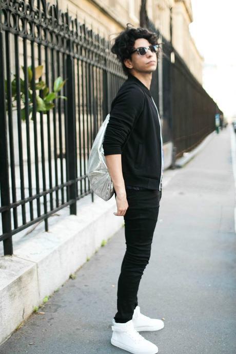 Orion fashion blogger black outfit