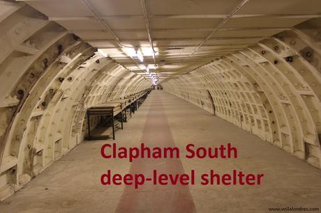 Le bunker Clapham South deep-level shelter Clapham South Deep Level Shelter