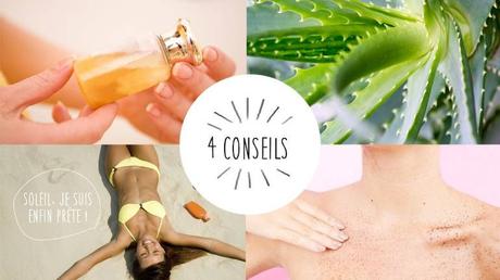 conseil pour preparer sa peau au soleil
