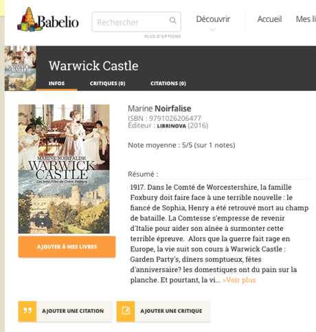 Un air de Downton Abbey dans… mon premier roman ! Capture d’écran 2016-08-15 à 12.55.07