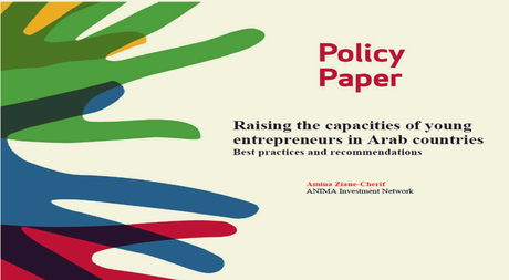 Le projet Sahwa publie un rapport sur l’appui à l’entrepreneuriat dans cinq pays méditerranéens  (Écrit et coordonné par Amina Ziane-Cherif du réseau d’investissement ANIMA)