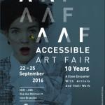 AGENDA : Accessible Art Fair 2016