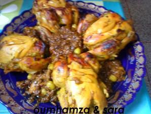 cuisine marocaine djaj mhamar