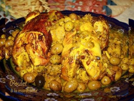 Poulet rôti à la marocaine  Blogs de cuisine
