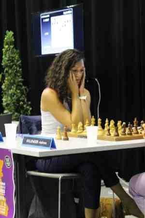 Natacha Benmesbah à Agen - Photo © Chess & Strategy