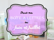 HAUL coeurs juin juillet, dans boîte lettres…