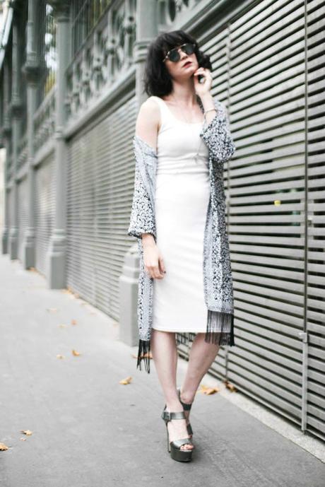 look robe blanche