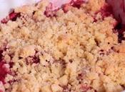 Crumble Pêches/Framboises