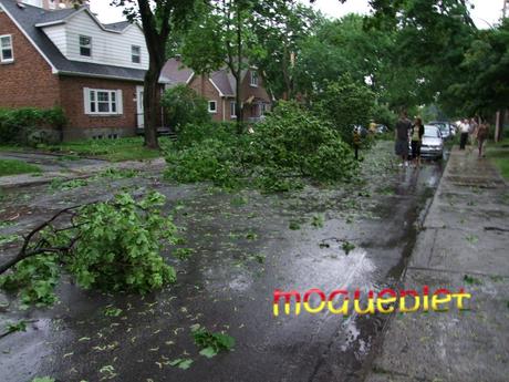 Montréal - Un jour d'orage