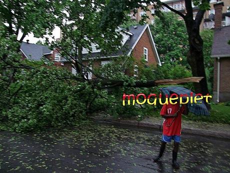 Montréal - Un jour d'orage