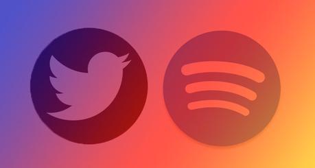 Twitter voit en noir Spotify en blanc avec Spotio