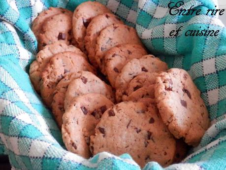 Cookies sablés à la Pâte à tartiner Noisettes et Chocolat