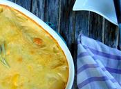 Courgettes béchamel l'oignon