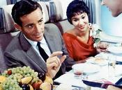 Dans avions l’époque, était possible manger plats gastronomiques