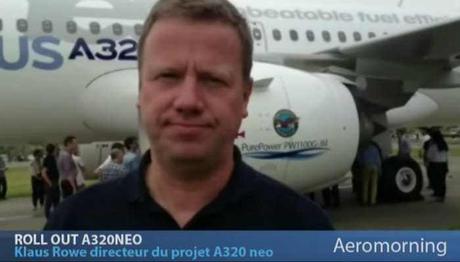 Klaus Rowe directeur du projet A320 neo