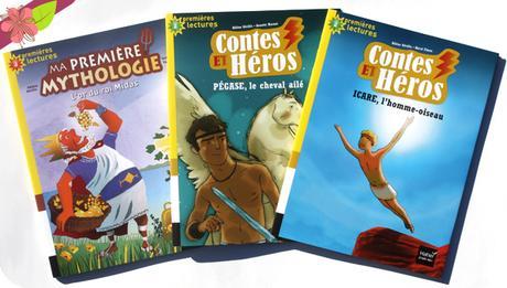 Des livres de niveau Premières lectures sur la mythologie...