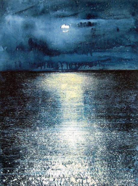 Stewart Edmondson  August Moon, 56cm x 76cm, 2012