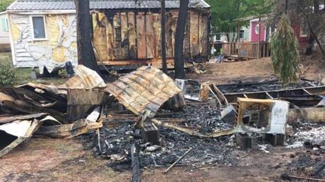 La nuit où le camping prit feu…