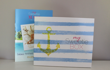 my sweetie box aout 2016 sunny days