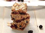 Carrés croustillants mûres myrtilles