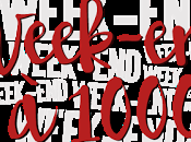 Weekend 1000 (août 2016) bilan