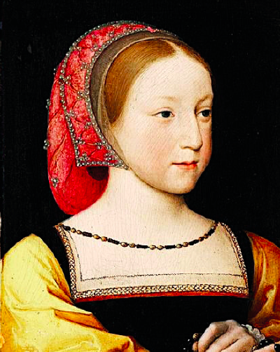 Charlotte de France, fille de François Ier et Claude de France, en 1522 par Jean Clouet