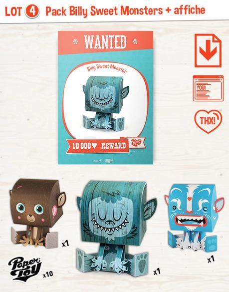 Packs Billy Sweet Monster | J-33 !