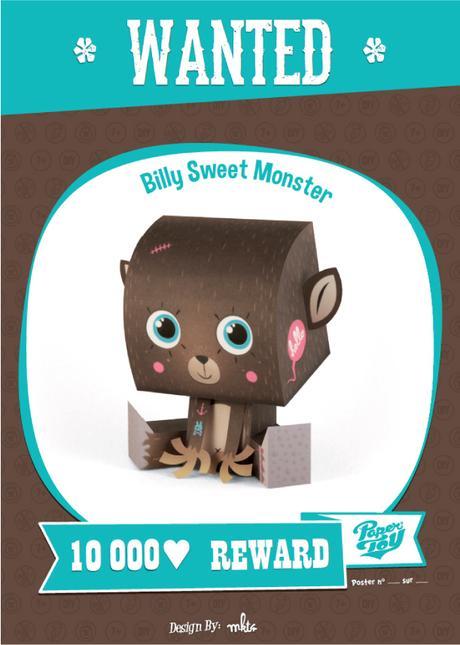 Packs Billy Sweet Monster | J-33 !