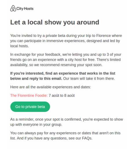 Airbnb invite aux expériences immersives !