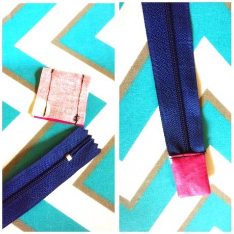 Pochette trousse couture DIY 