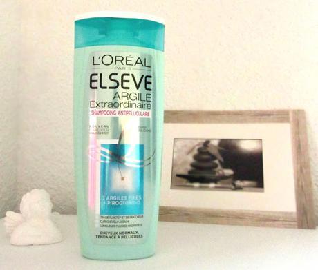 Argile Extraordinaire d'Elseve un shampoing qui promet 3 jours de pureté et de fraîcheur.