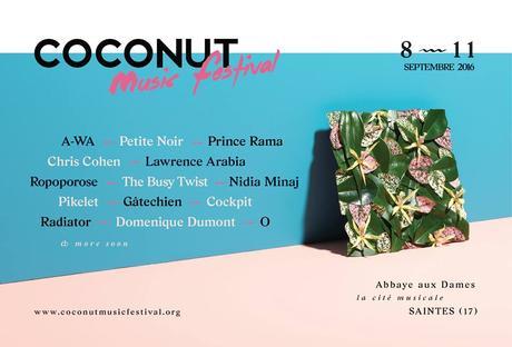 Gagnez vos places pour le Coconut Music Festival à Saintes