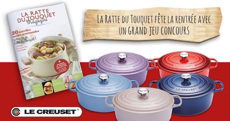 A gagner : 10 000 magazines Ratte du Touquet et 5 cocottes Le Creuset ! Concours 2016 La Ratte du Touquet