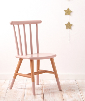 Chaises à barreaux esprit scandinave Cyrillus via Nat et nature Home Challenge // Chaises : mes coups de coeur