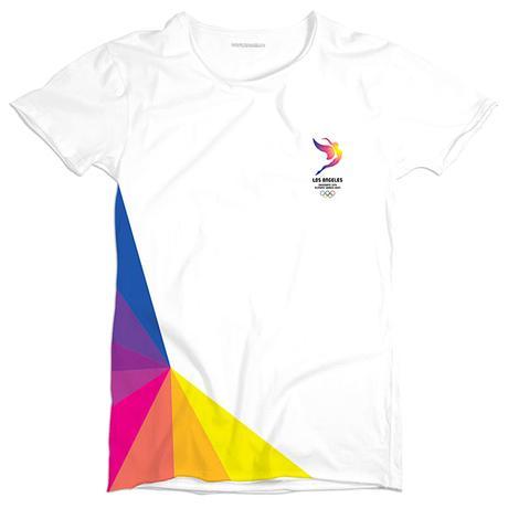 Le logo (et ses dérivés) de L.A pour les J.O 2024