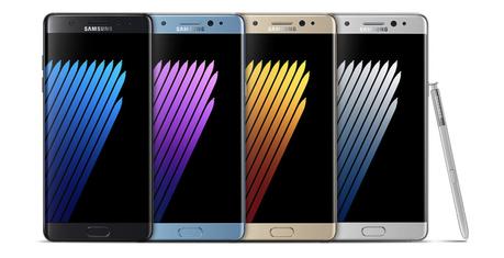Samsung effectue le rappel du Galaxy Note 7 dans le monde entier