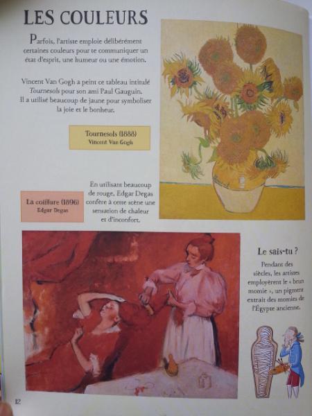 Jouer et découvrir #36 – Cahier d’activités L’Art (Usborne – dès 6 ans)