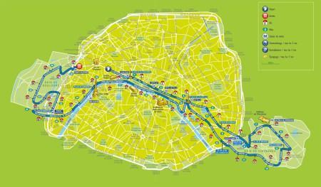 Iténéraire-Marathon-de-Paris-2016