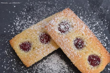Financiers à la framboise