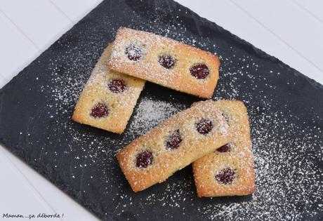 Financiers à la framboise