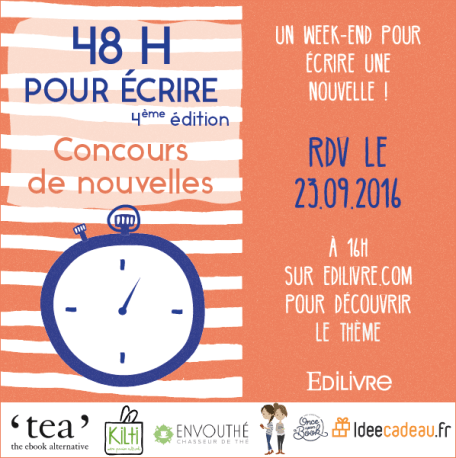 Événement : Concours « 48 heures pour écrire » avec Edilivre ! Événement : Concours « 48 heures pour écrire » avec Edilivre !