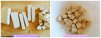 Tofu sauté aux noix