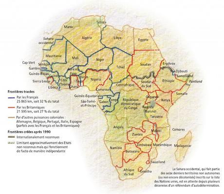 La fabrication des frontières en Afrique par Philippe Rekacewicz